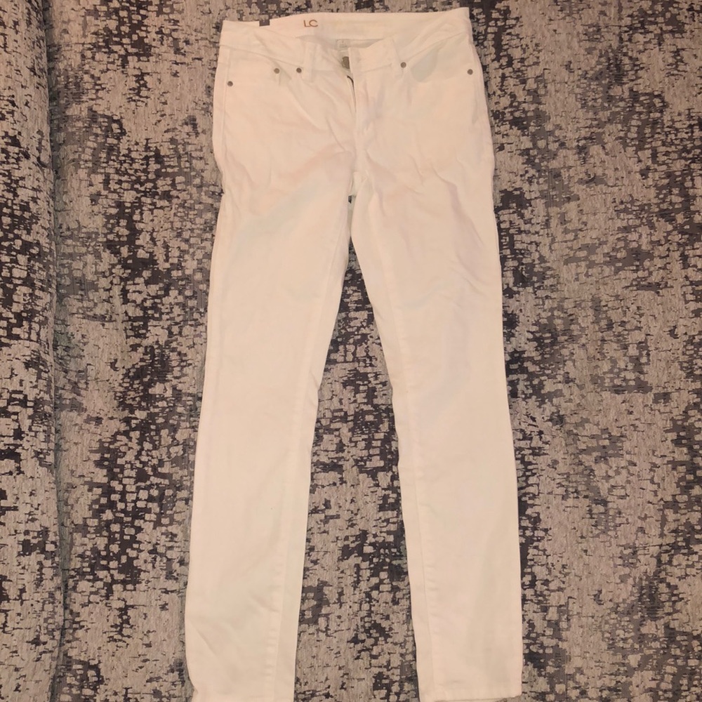 Lauren Conrad white jeans